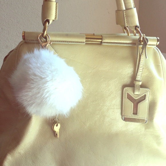 Yves Saint Laurent Handbags - MAJORETTE  LEATHER FrameSatchel ShoulderPurse